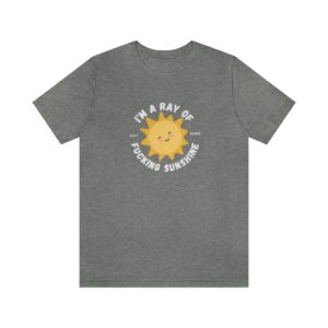 Ray of Sunshine Unisex Jersey Short Sleeve Tee