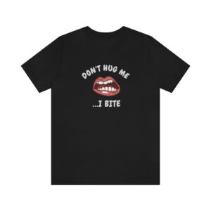 I bite Unisex Jersey Short Sleeve Tee
